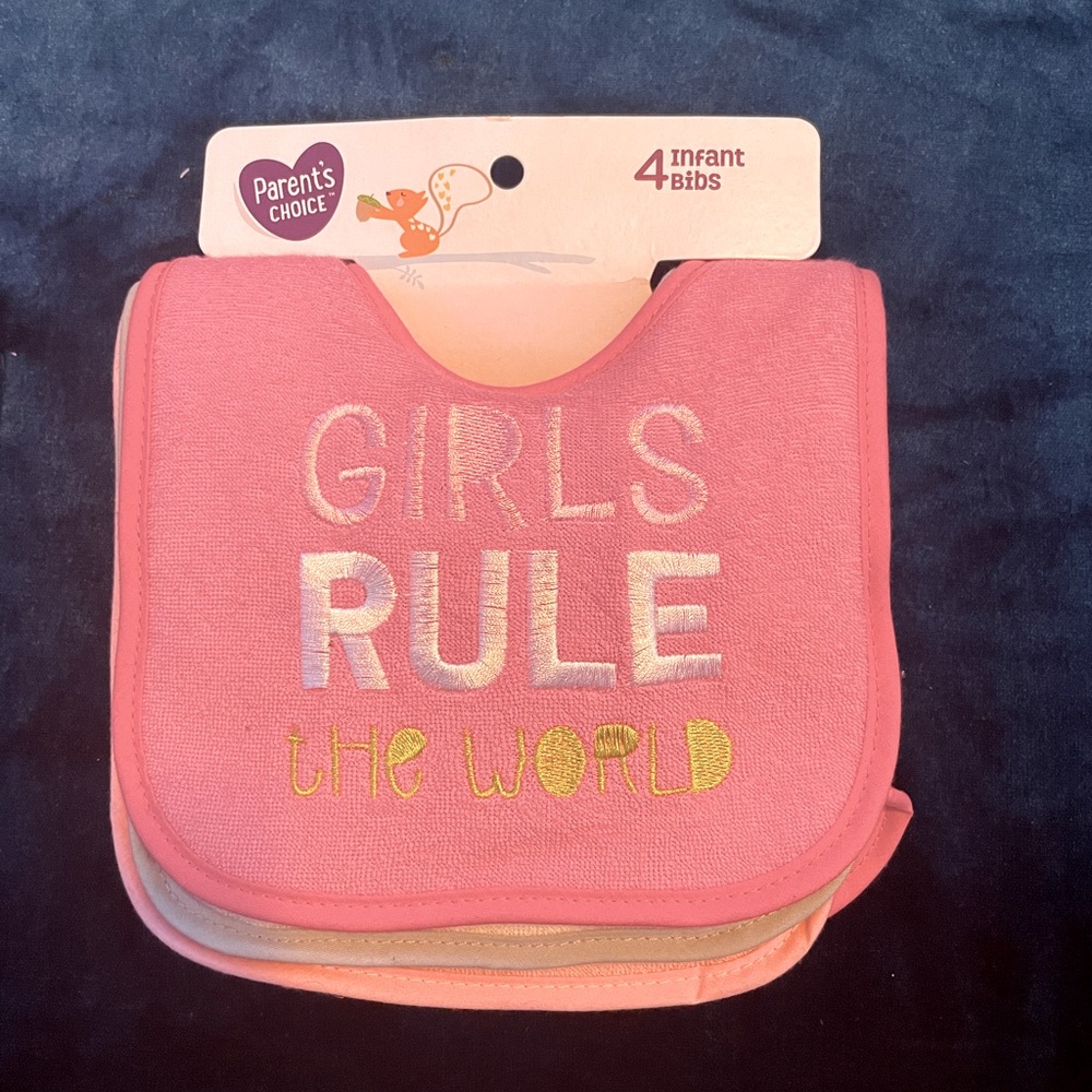 Babygirl bibs